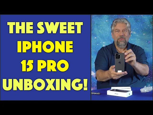 Video thumbnail for Apple iPhone 15 Pro -- UNBOXING & FEATURE ANALYSIS