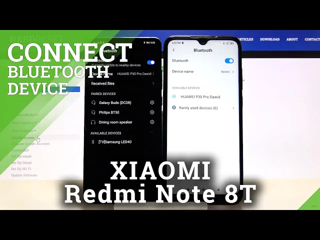 Video thumbnail for How to Connect a New Device to XIAOMI Redmi Note 8T through Bluetooth