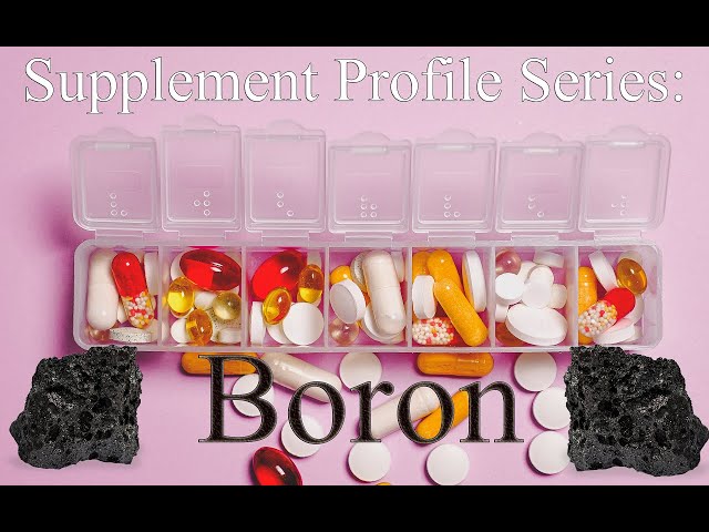 Video thumbnail for Boron DOUBLES your testosterone!?? Effects on Free testosterone, Chemoprotection, estrogen and more.
