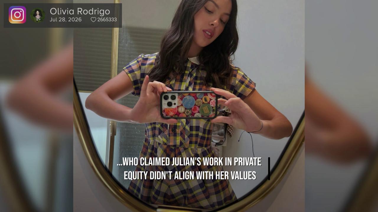 Video thumbnail for Olivia Rodrigo frustrated by 'really invasive' attention on personal life.