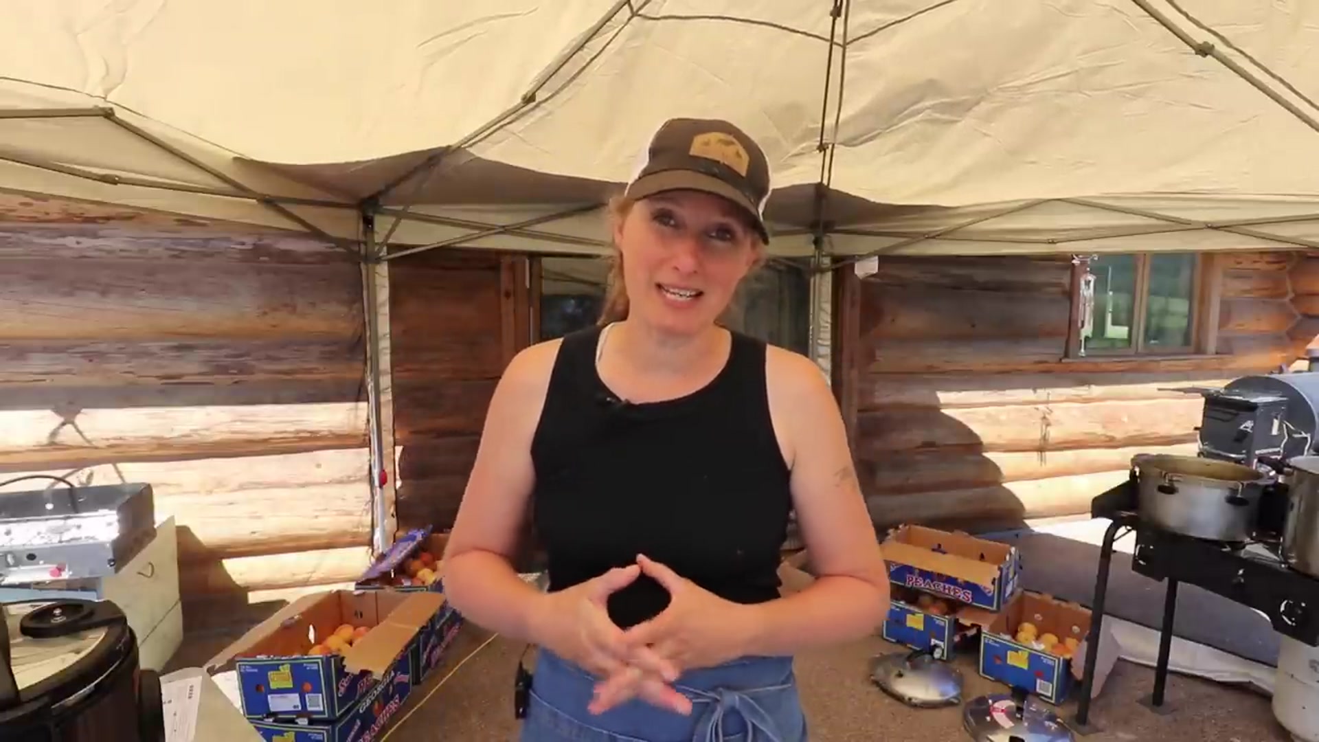 Video thumbnail for BULK Canning 107 Jars of Peaches and Salsa in One Day   How I Make it Easy(720P HD)