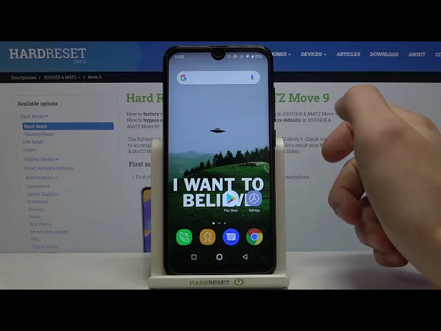Video thumbnail for KRUGER & MATZ Move 9 - Reset App Preferences & Restore Default App Settings