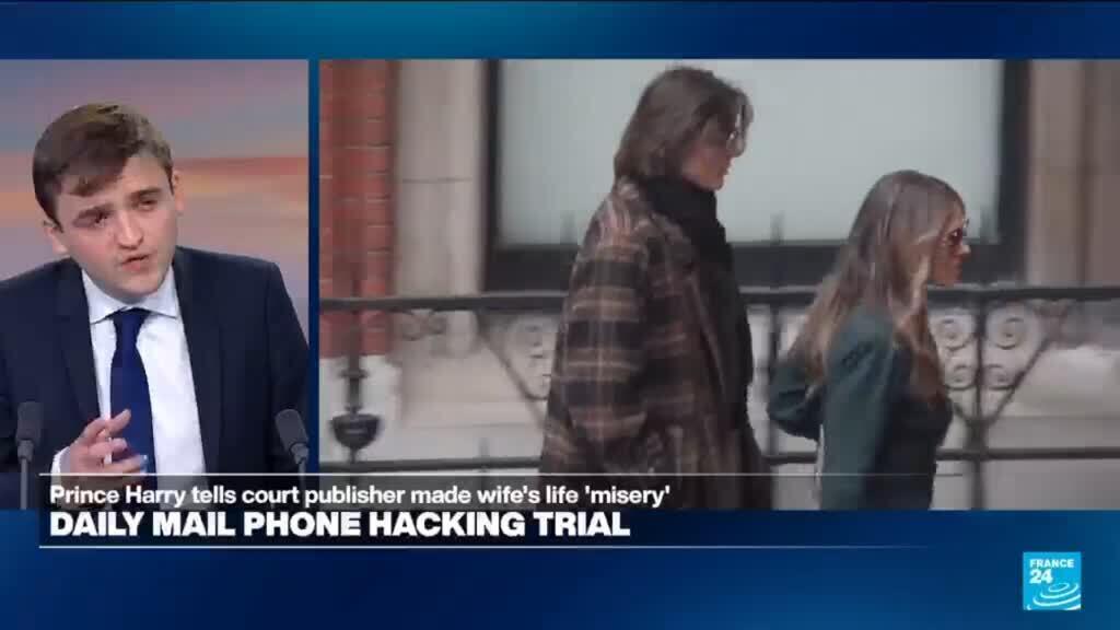 Video thumbnail for Daily Mail: Press or Predator? The lines blur in explosive high-profile trial