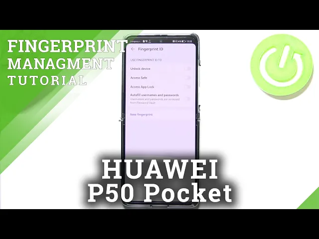 Video thumbnail for How to Add Fingerprint in HUAWEI P50 Pocket – Find Fingerprint Options