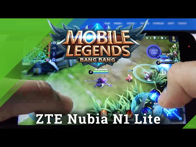 Video thumbnail for Mobile Legends on ZTE Nubia N1 Lite – Checkup Gameplay