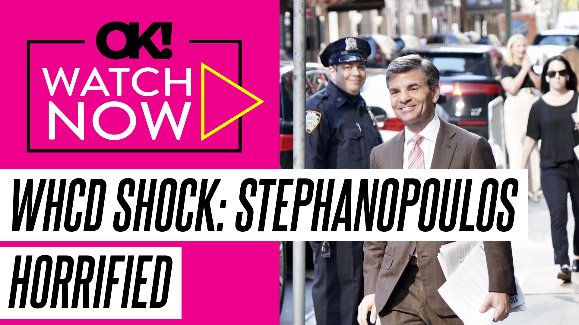 Video thumbnail for 'Horrified' George Stephanopoulos Is 'Surprised' a WHCD Tragedy Hasn't Happened Before