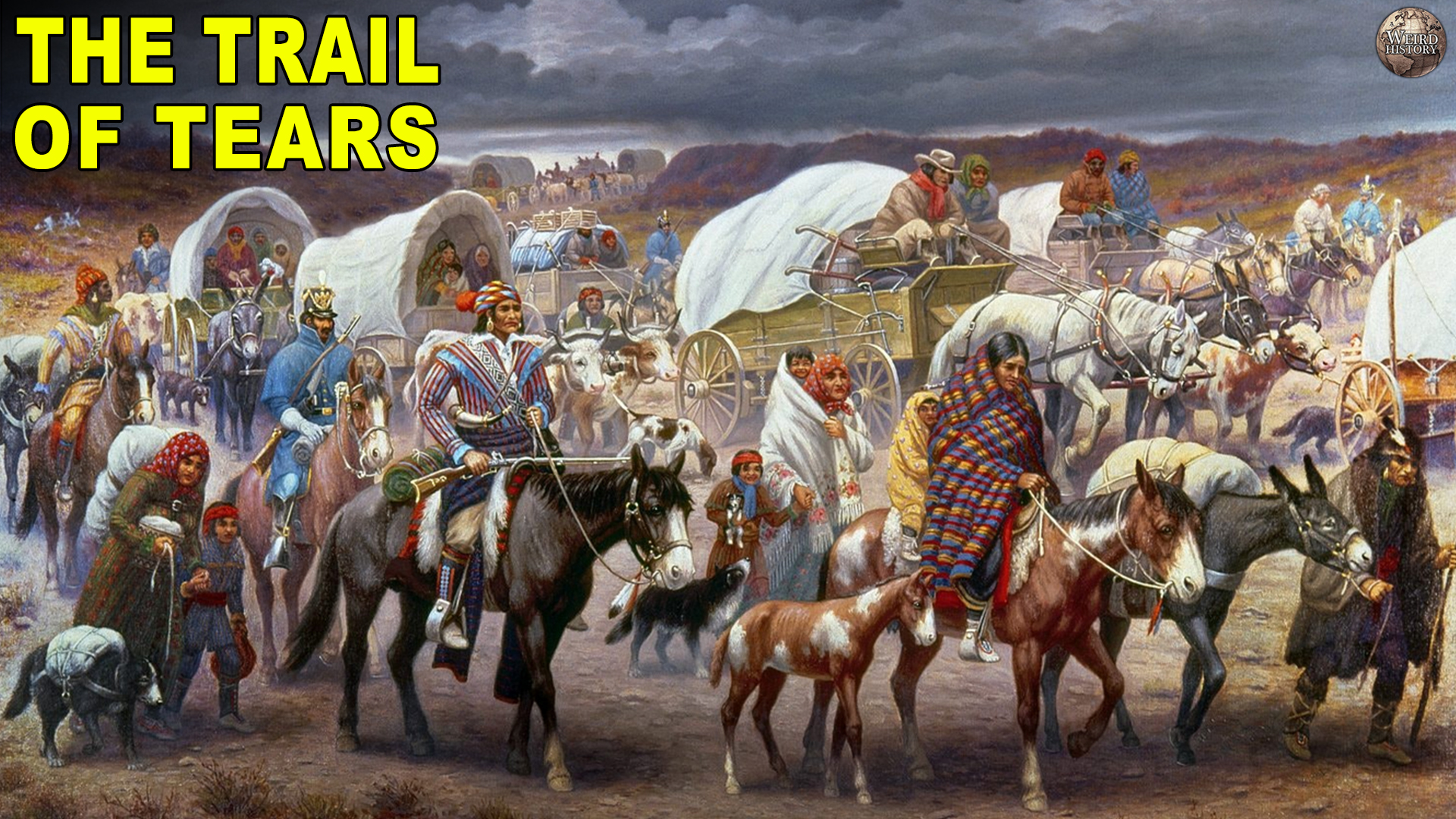 Video thumbnail for What Life On the Trail of Tears Was Like