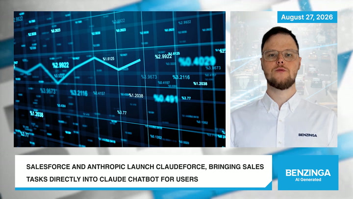 Video thumbnail for Salesforce Unveils Claudeforce