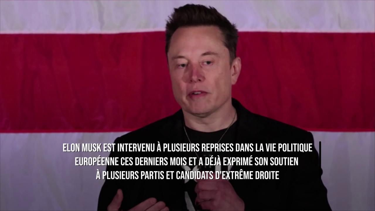 Video thumbnail for Elon Musk s'en prend directement à Marine Tondelier et ravive le débat sur les ingérences étrangères.