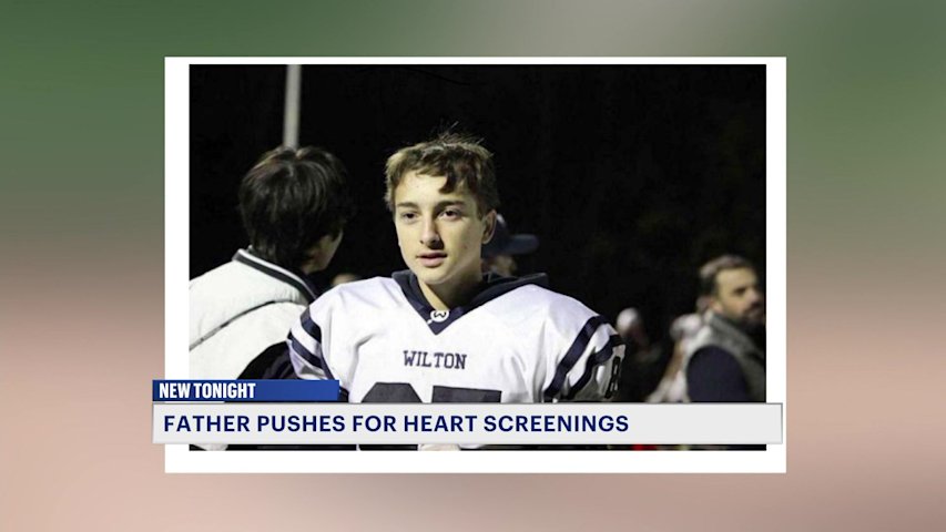 Video thumbnail for CT lawmakers approve heart screenings for student-athletes. One father says more needs to be done