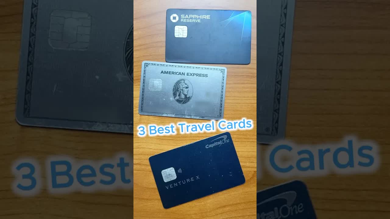 Video thumbnail for Top 3 Travel Cards in 2025
