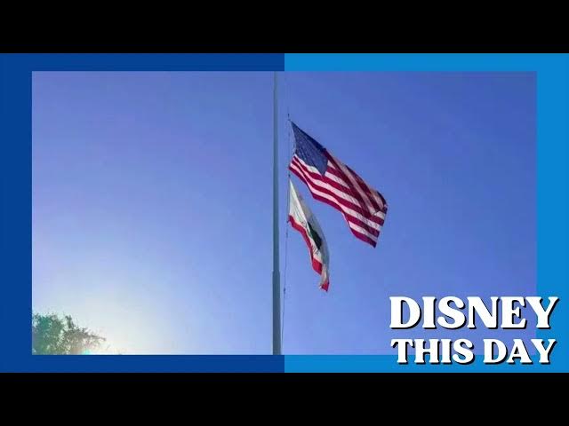 Video thumbnail for Disneyland Flag Raising | DISNEY THIS DAY | September 23, 2001