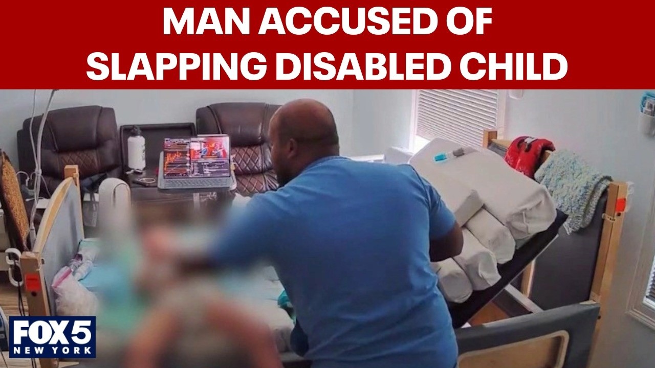 Video thumbnail for Home health aide accused of slapping disabled child