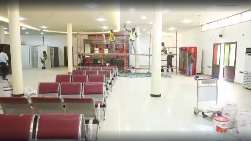 'Video thumbnail for Sudan's Khartoum airport gets a new runway as it inches closer to reopening'