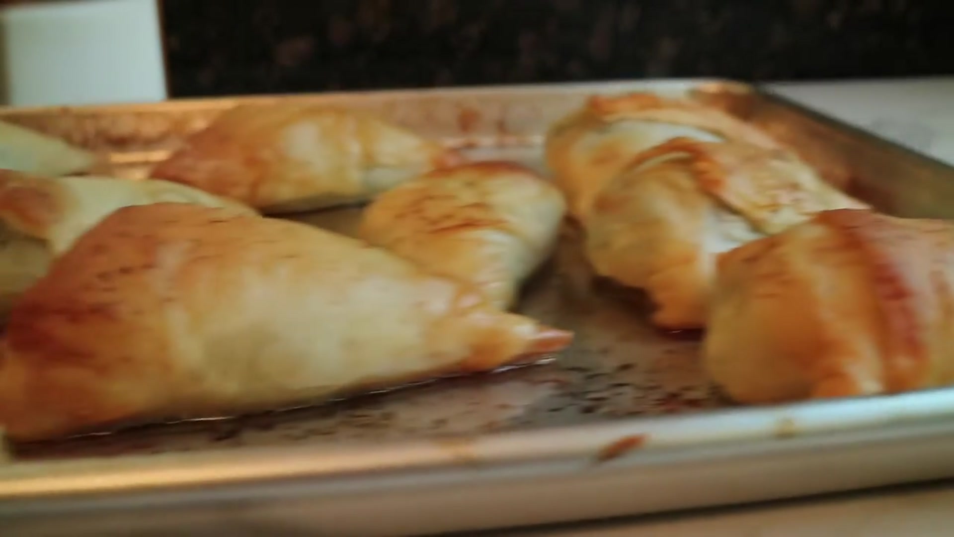 Video thumbnail for SPANAKOPITA TRIANGLES with filo pastry. INSANELY DELICIOUS_(720P_HD)