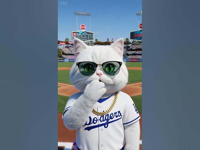 Video thumbnail for Can This Cat Hit a Home Run in Style?