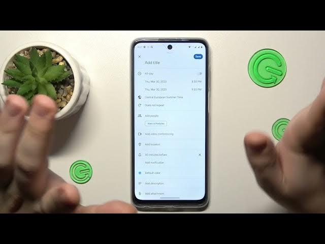 Video thumbnail for How to Add Event to Calendar on MOTOROLA Moto G73? - Manage Calendar
