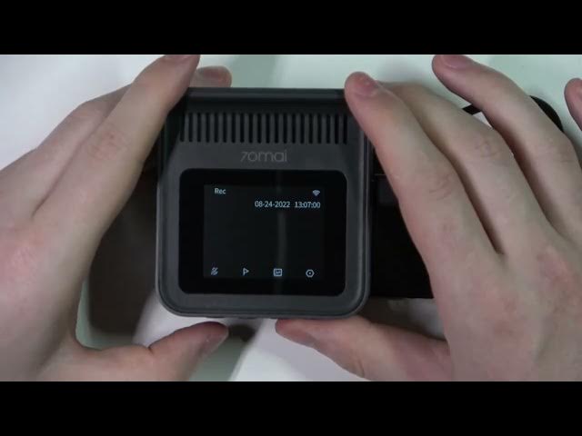 Video thumbnail for 70Mai Dash Cam A400 - How To Quickly Mute & Unmute Audio Recording