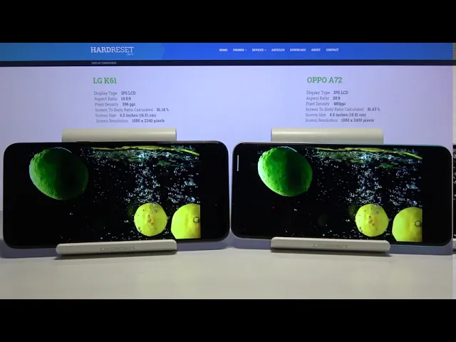 Video thumbnail for Display Comparison between OPPO A72 & LG K61 - Screen Quality TEST