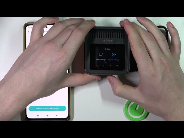 Video thumbnail for 70Mai Dash Cam A400 - How To Connect With App