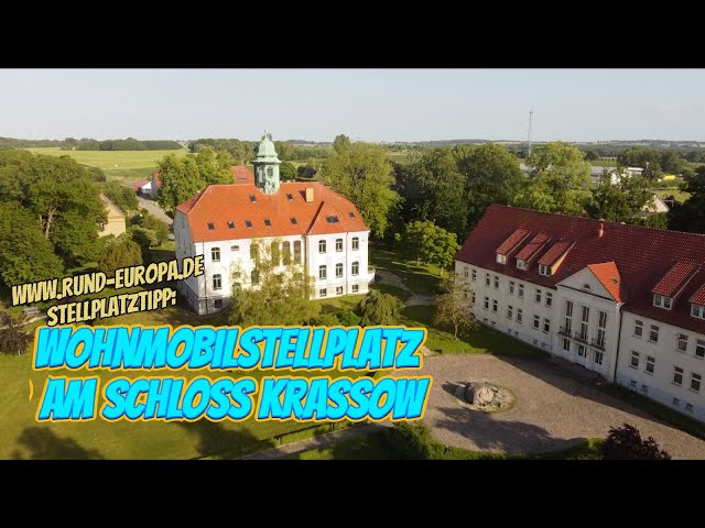 Video thumbnail for Wohnmobilstellplatz "Schloss Krassow" bei Wismar / Poel