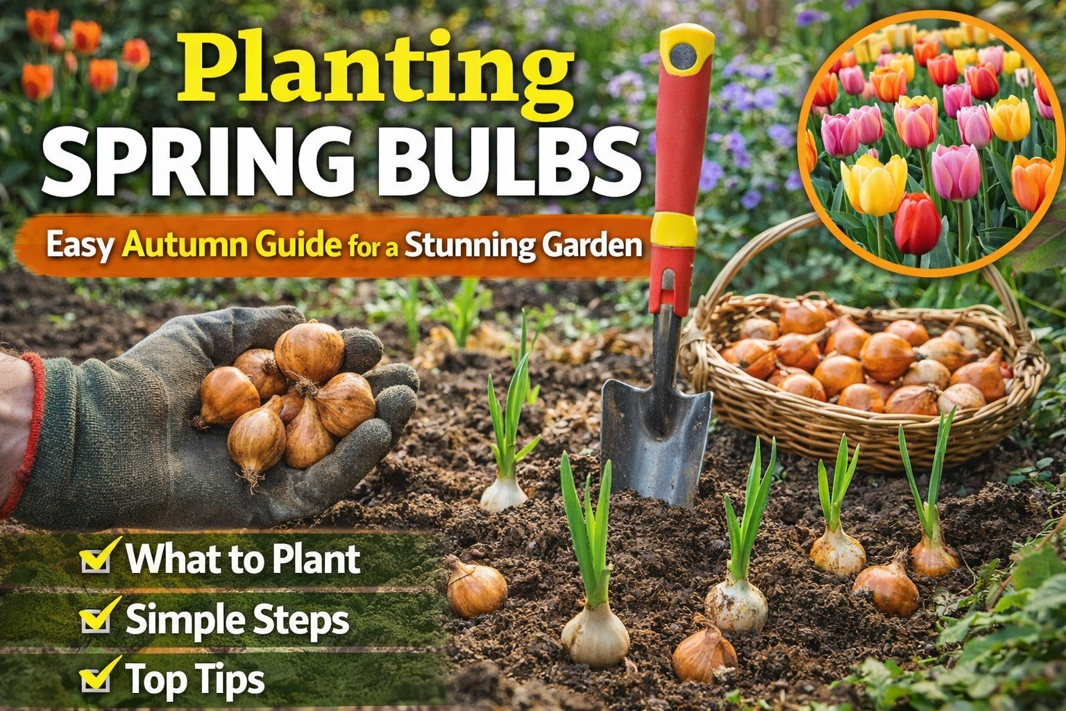 Video thumbnail for Planting Spring Bulbs | Easy Autumn Guide for a Stunning Garden