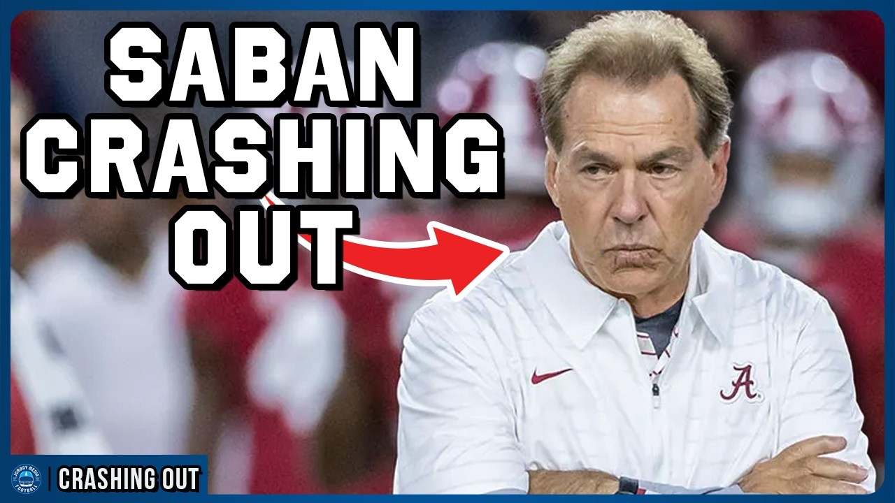 Video thumbnail for How Nick Saban Crashing out MOTIVATED his team to a win