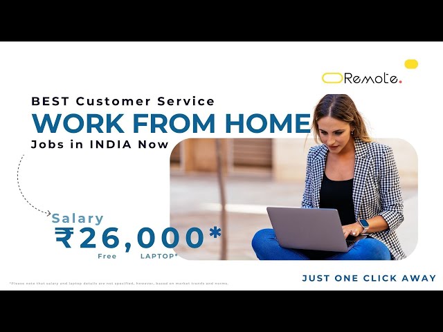 Video thumbnail for Find Top Work From Home customer service Jobs in India Now!