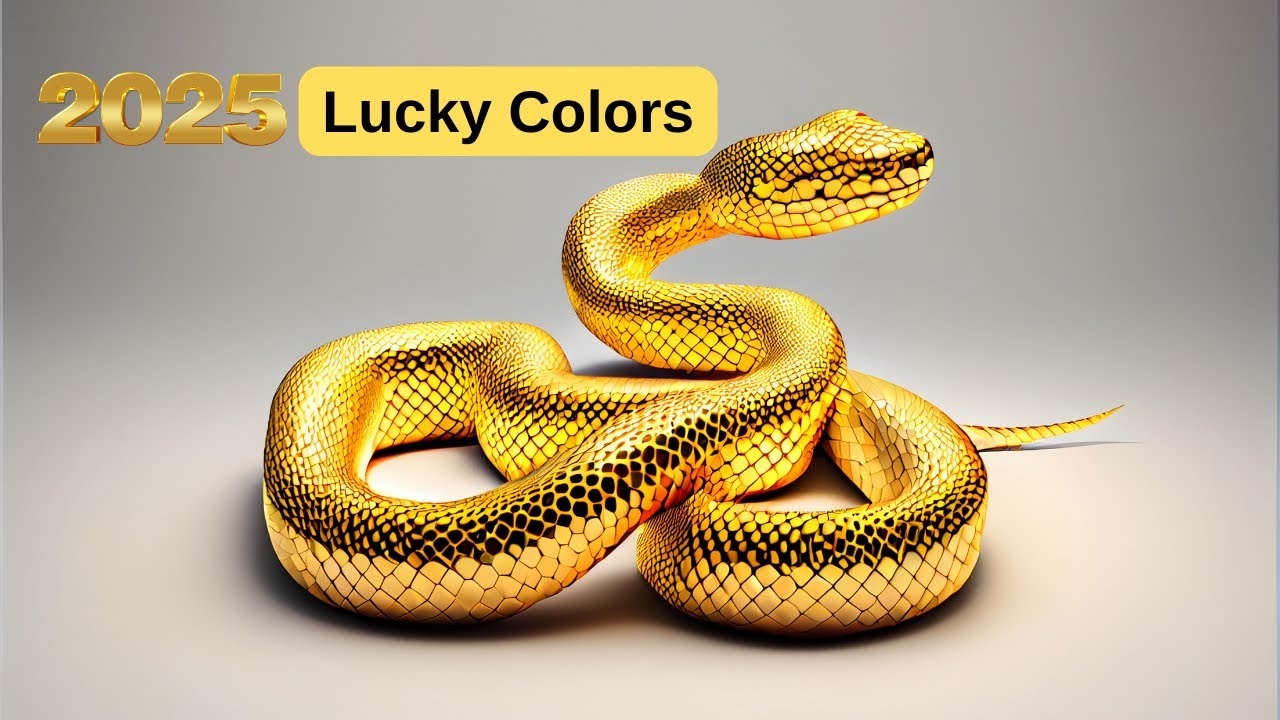 'Video thumbnail for Lucky Colors for the Year of the Wood Snake 2025: video blog'