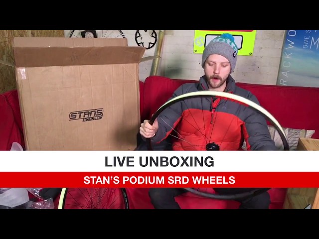 Video thumbnail for LIVE UNBOXING: Stan’s Podium SRD Wheels