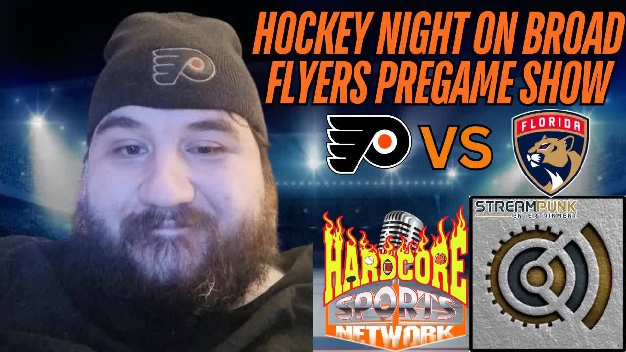 Video thumbnail for stream punk sports: flyers vs panthers pregame show: konecny, sanheim, and goaltender matchup