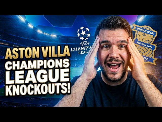 Video thumbnail for ASTON VILLA! I Can’t Believe We Drew THEM in the Champions League… 😳 | FM26 On The Rise