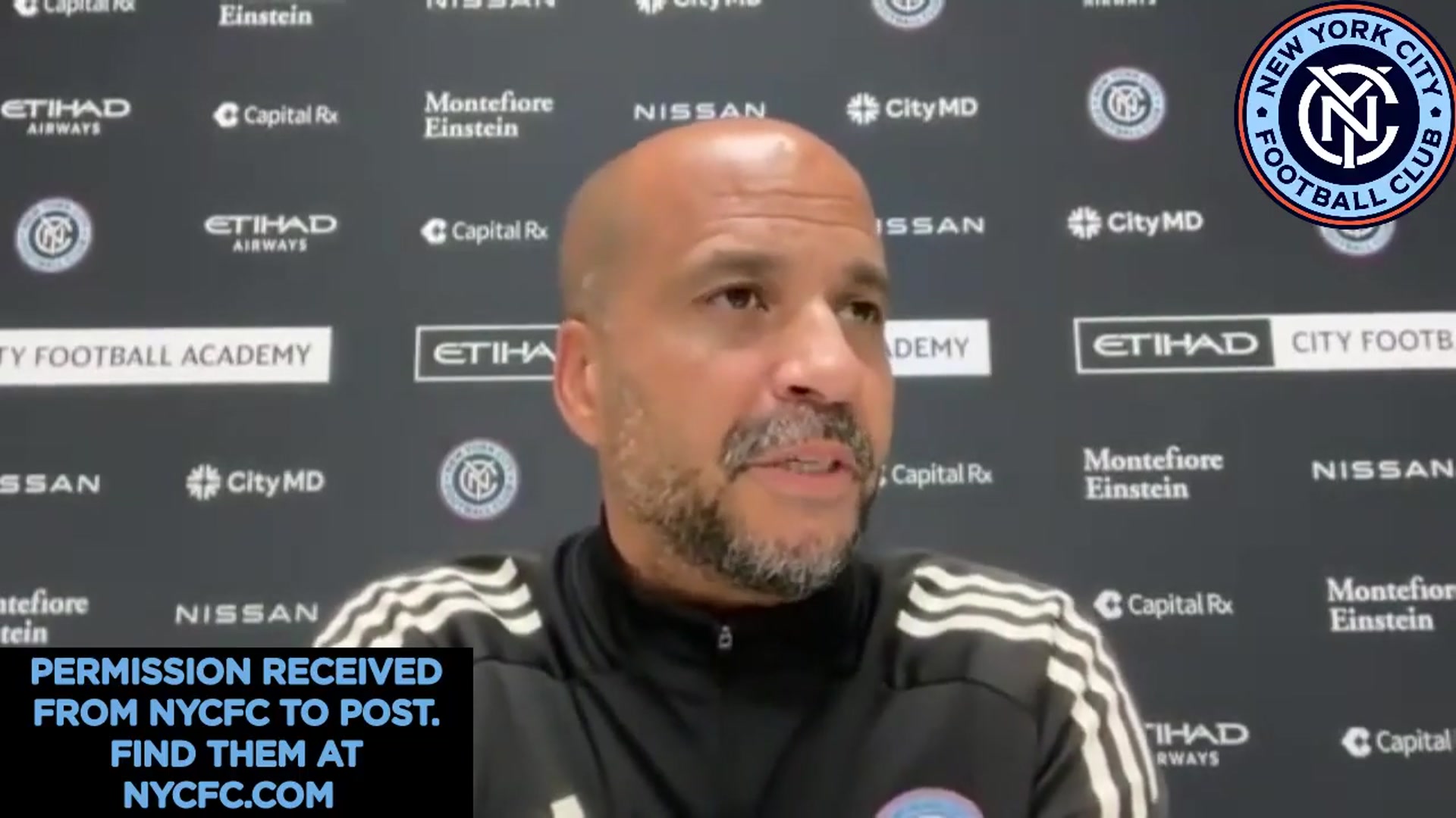 'Video thumbnail for Stream Punk Soccer: pascal jansen's hudson river derby pre-match press conference: nycfc vs new york red bulls'