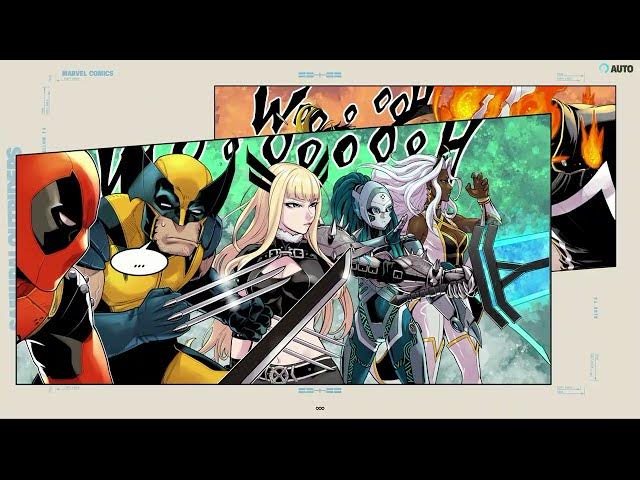 Video thumbnail for Marvel Tōkon: Fighting Souls - Samurai Outsiders: X Men Mansion Cutscene | Deadpool and Wolverine