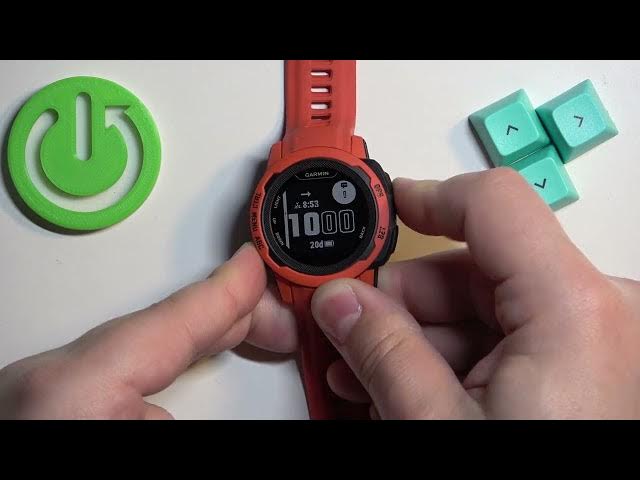 Video thumbnail for How to Change Watch Face on GARMIN Instinct 2s