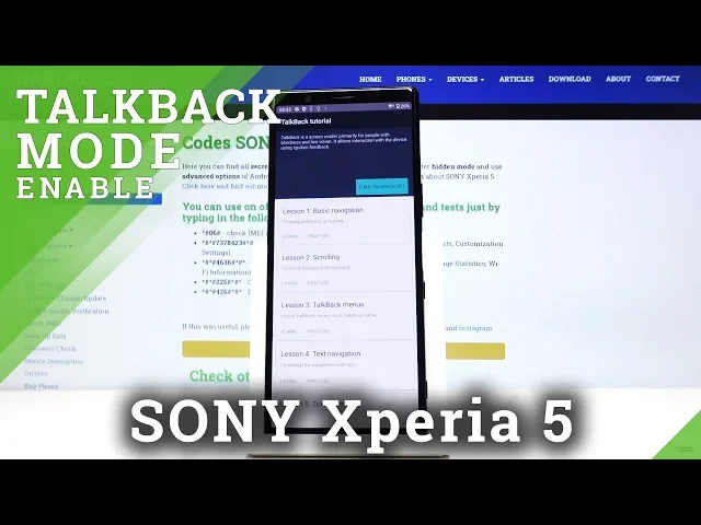 Video thumbnail for How to Enable and Use TalkBack Feature on Sony Xperia 5 – Explanatory Video