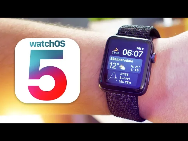 Video thumbnail for watchOS 5 | What's new?