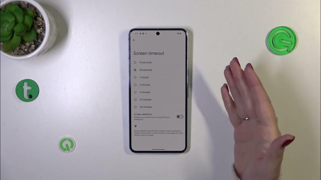 Video thumbnail for How to Change Screen Timeout on GOOGLE Pixel 8 Pro?