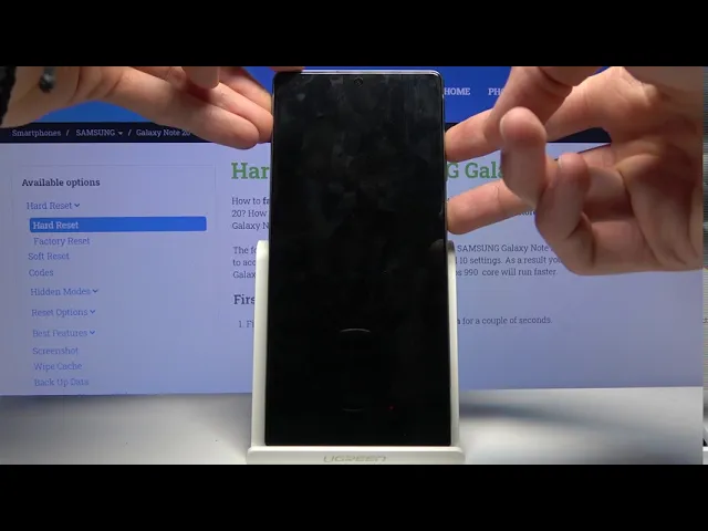 Video thumbnail for How to Wipe Cache Partition in SAMSUNG Galaxy Note 20 – System Optimization