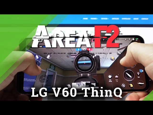 Video thumbnail for Area F2 GamePlay on LG V60 ThinQ 5G – High Graphics Test