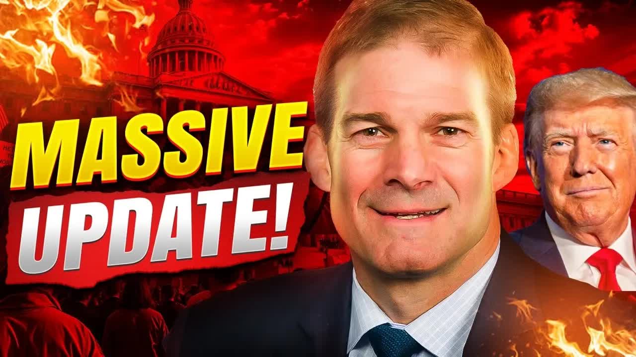 Video thumbnail for the finance zone: jim jordan drops bombshell on border crisis, trump & 2024 election!