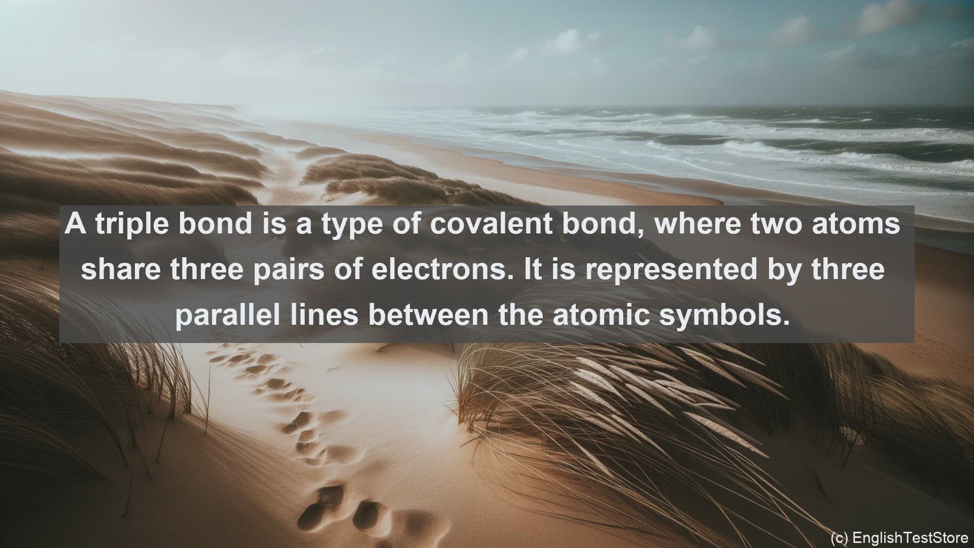 'Video thumbnail for Triple bond in science  definition and examples'