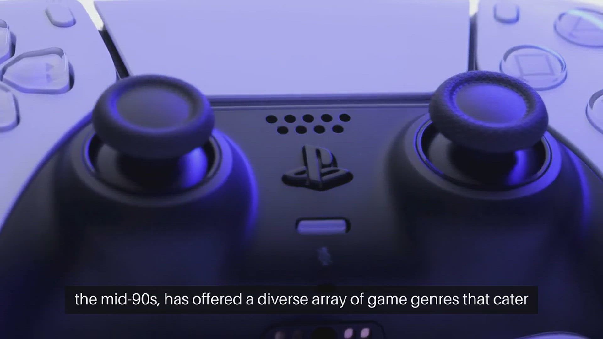 'Video thumbnail for PlayStation game genres'