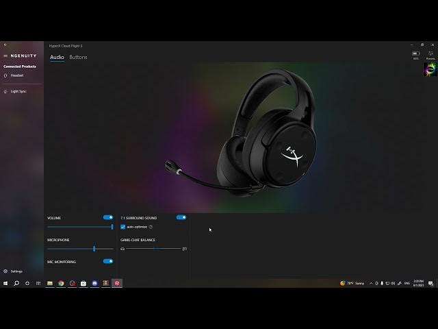 Video thumbnail for How To Enable & Disable 7.1 Surround Sound On HyperX Cloud Flight S