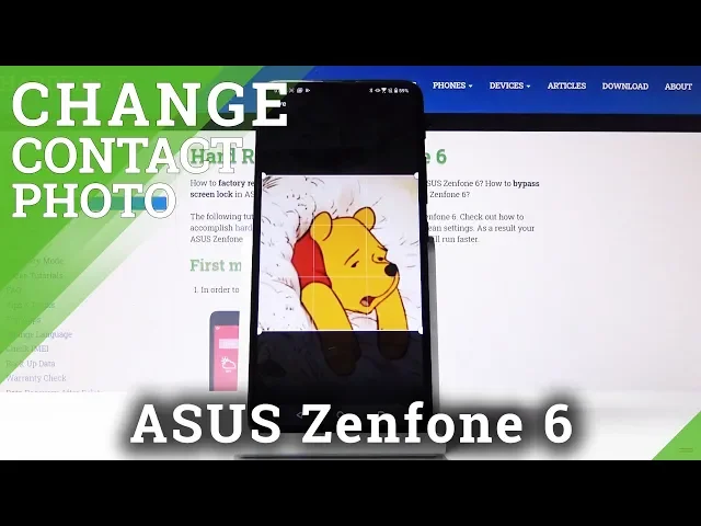 Video thumbnail for How to Change Contact Photo on ASUS Zenfone 6 –  Edit Contact