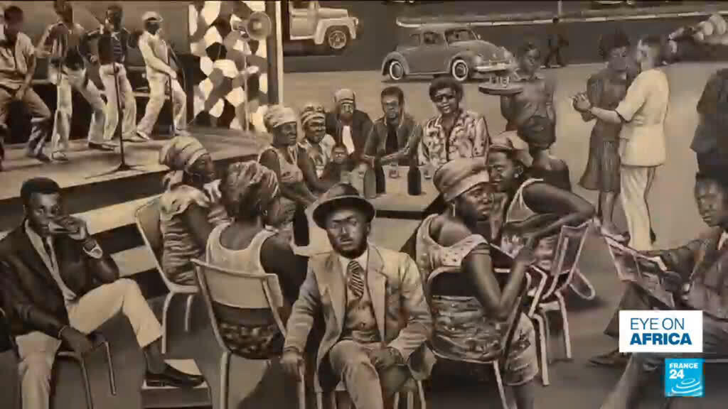 Video thumbnail for Cheri Cherin: Figure of the Congolese popular art movement honoured in Paris