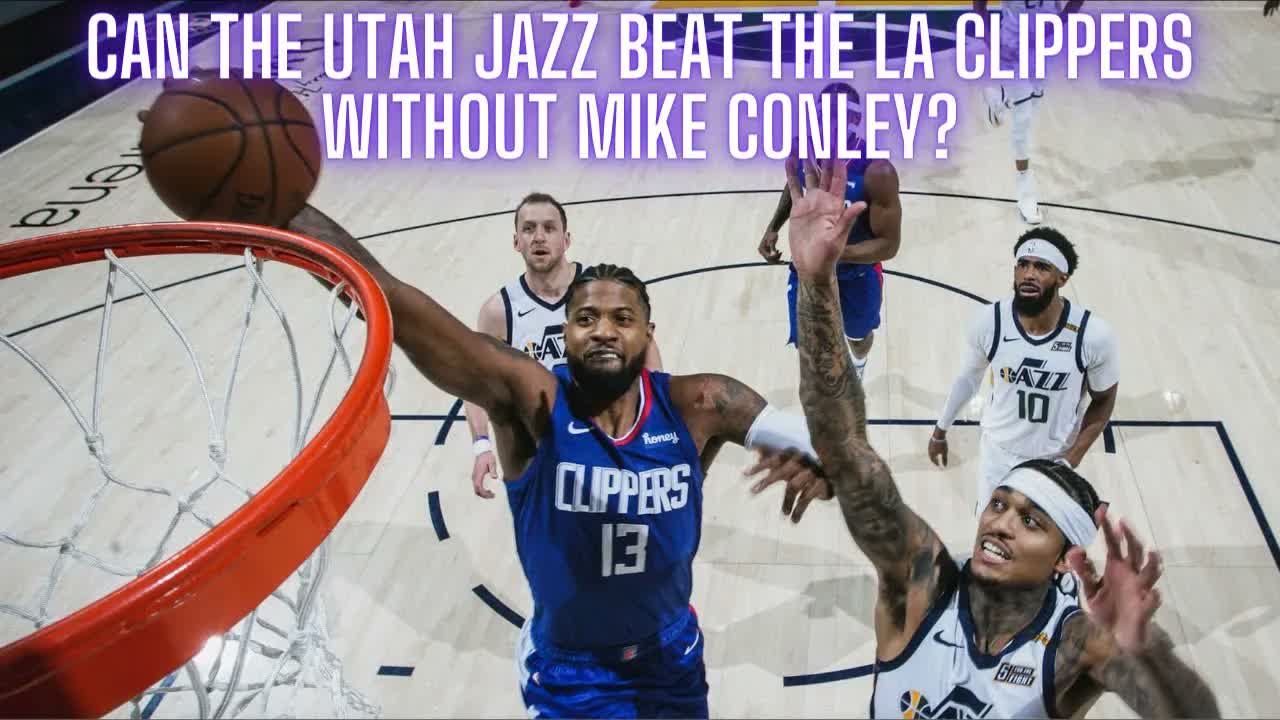 Video thumbnail for The Monty Show: Can the Utah Jazz Beat the LA Clippers without Mike Conley?