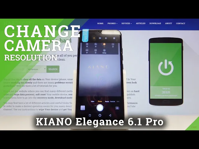 Video thumbnail for How to Change Photo Resolution in KIANO Elegance 6.1 Pro – Camera Configuration