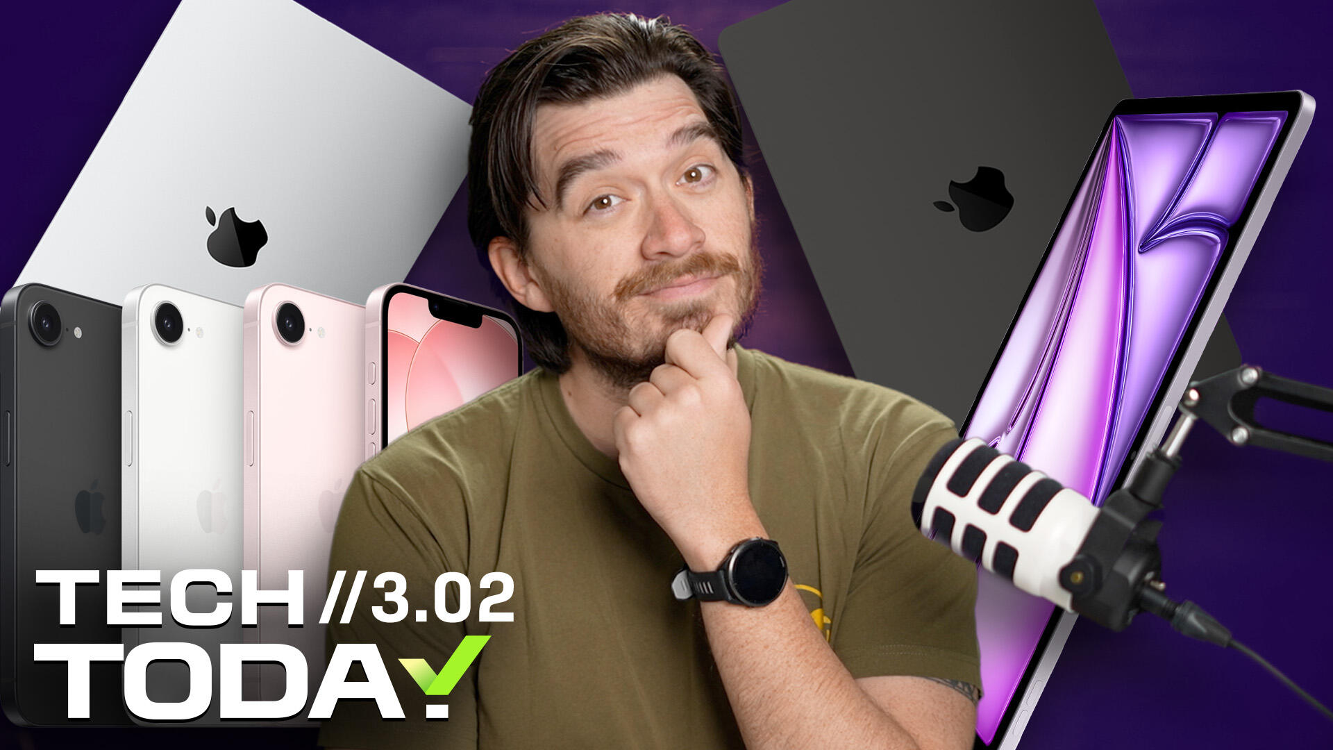 Video thumbnail for iPhone 17E and New iPad Air Confirmed: What Else Will Apple Announce This Week? | Tech Today