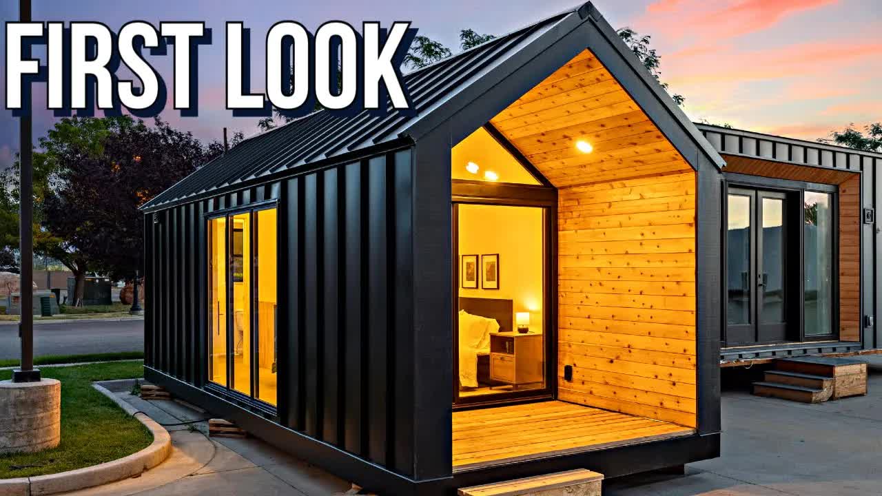 Video thumbnail for Irontown Did it Again - First Look a The Newest Cottage Style PREFAB HOME in America!